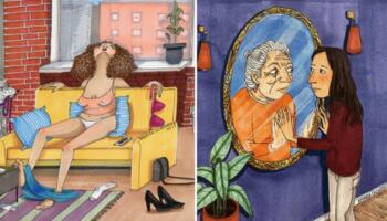 20 ілюстрацій про життя жінки